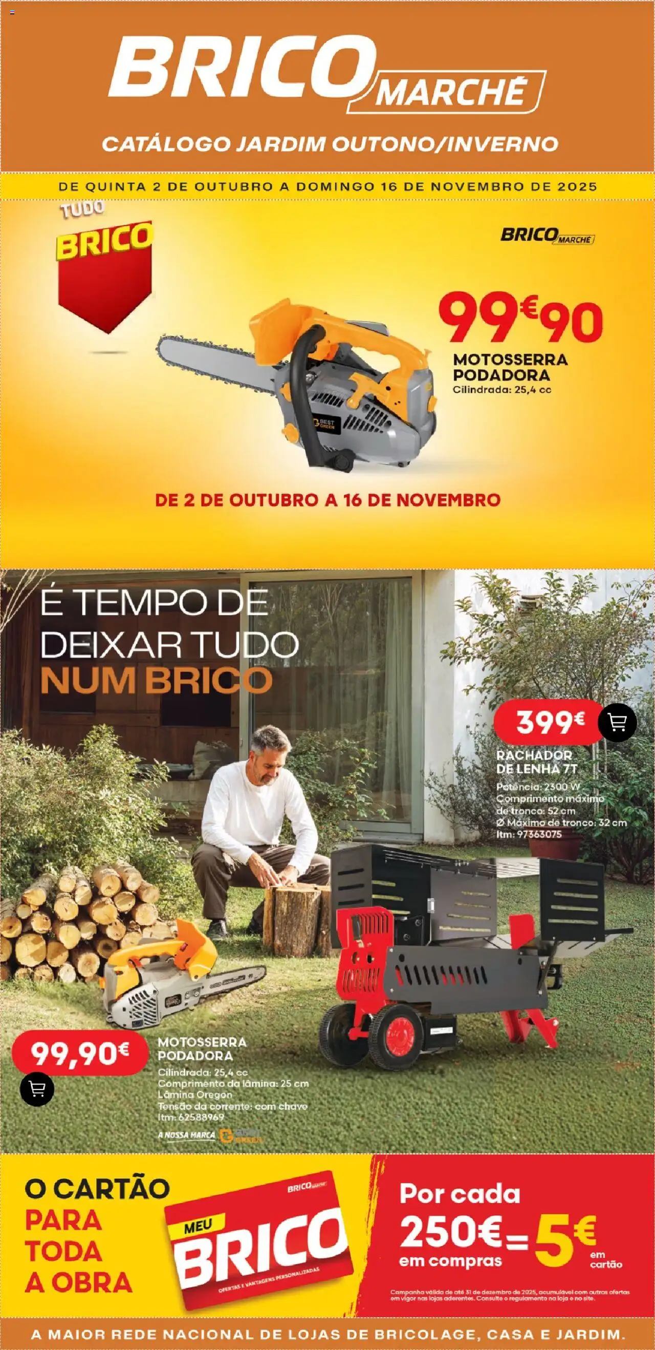BricoMarché - Catálogo Jardim Outono Inverno │ válido de 02.10.2025 | Página: 1