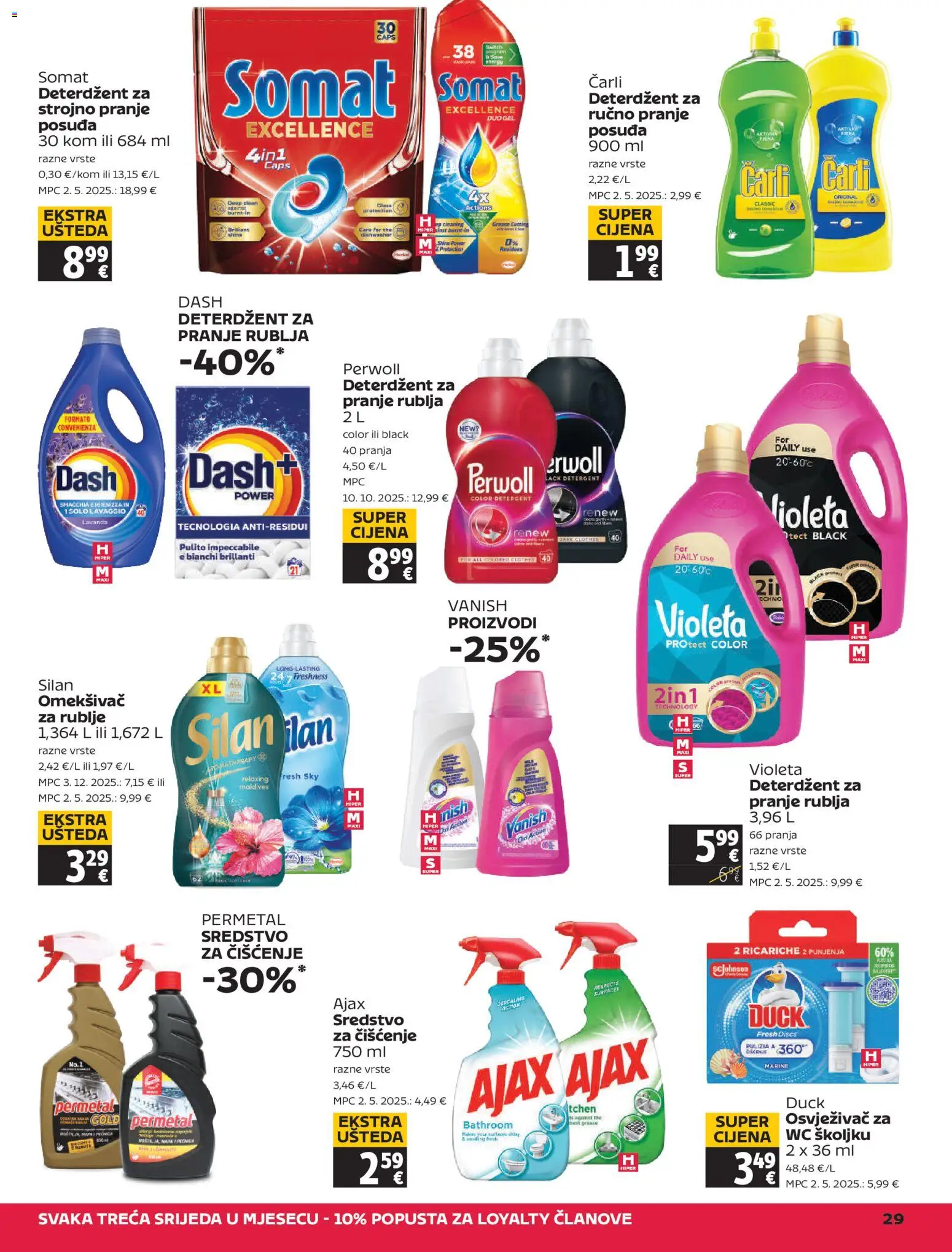 Tommy katalog | vrijedi od 12.03.2026 | Stranica: 29 | Proizvodi: Kapa, Somat, Violeta, Dash