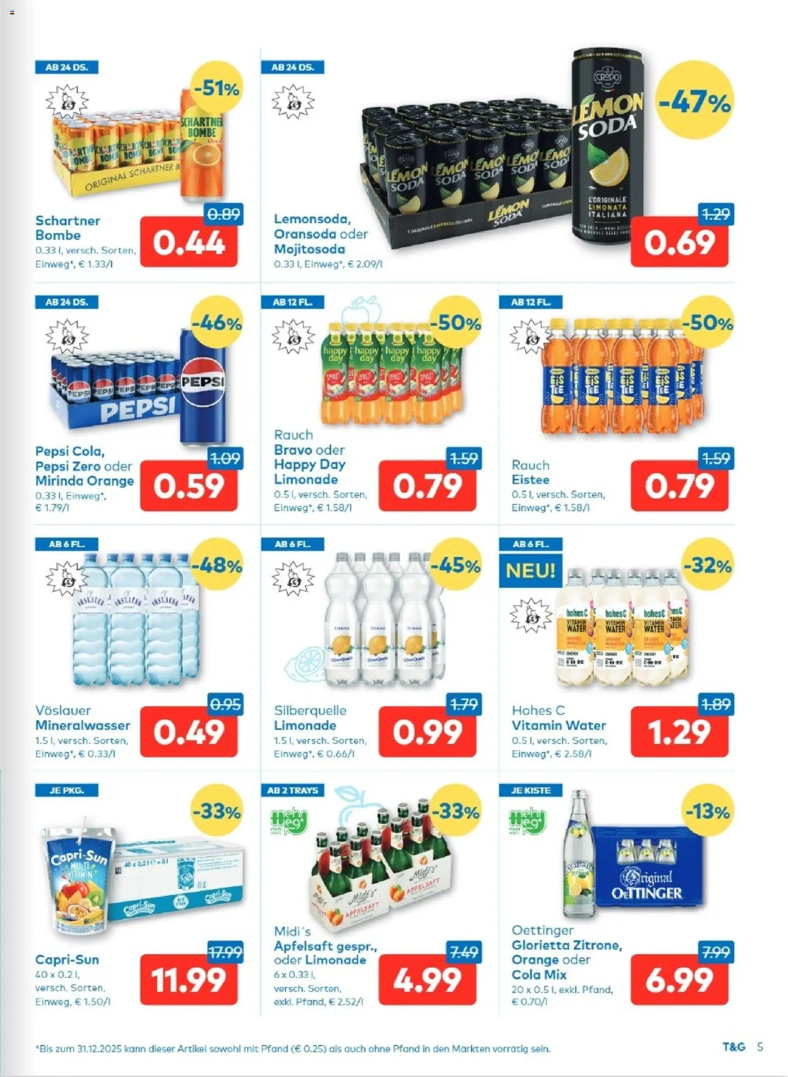 T&G - Tirol gültig ab 31.12.2025 | Seite: 5 | Produkte: Planche de surf