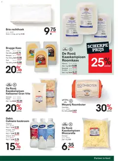 Sligro folder - Voorbeeld van een folder van Sligro, geldig van 19.02.2026 | Pagina: 9 | Producten: Brie, Roomboter, La, Kaas