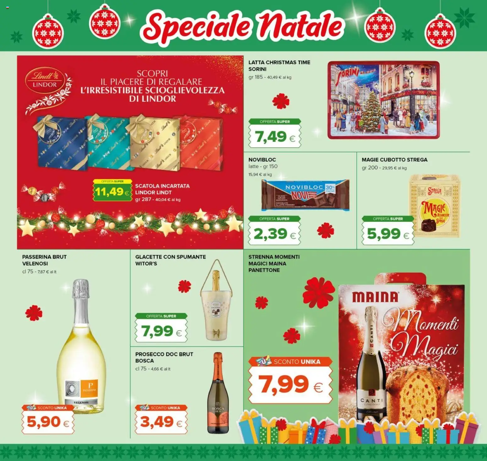 Volantino Tigre del 15.12.2025 | Pagina: 3 | Prodotti: Cioccolato, Latte, Panettone, Spumante