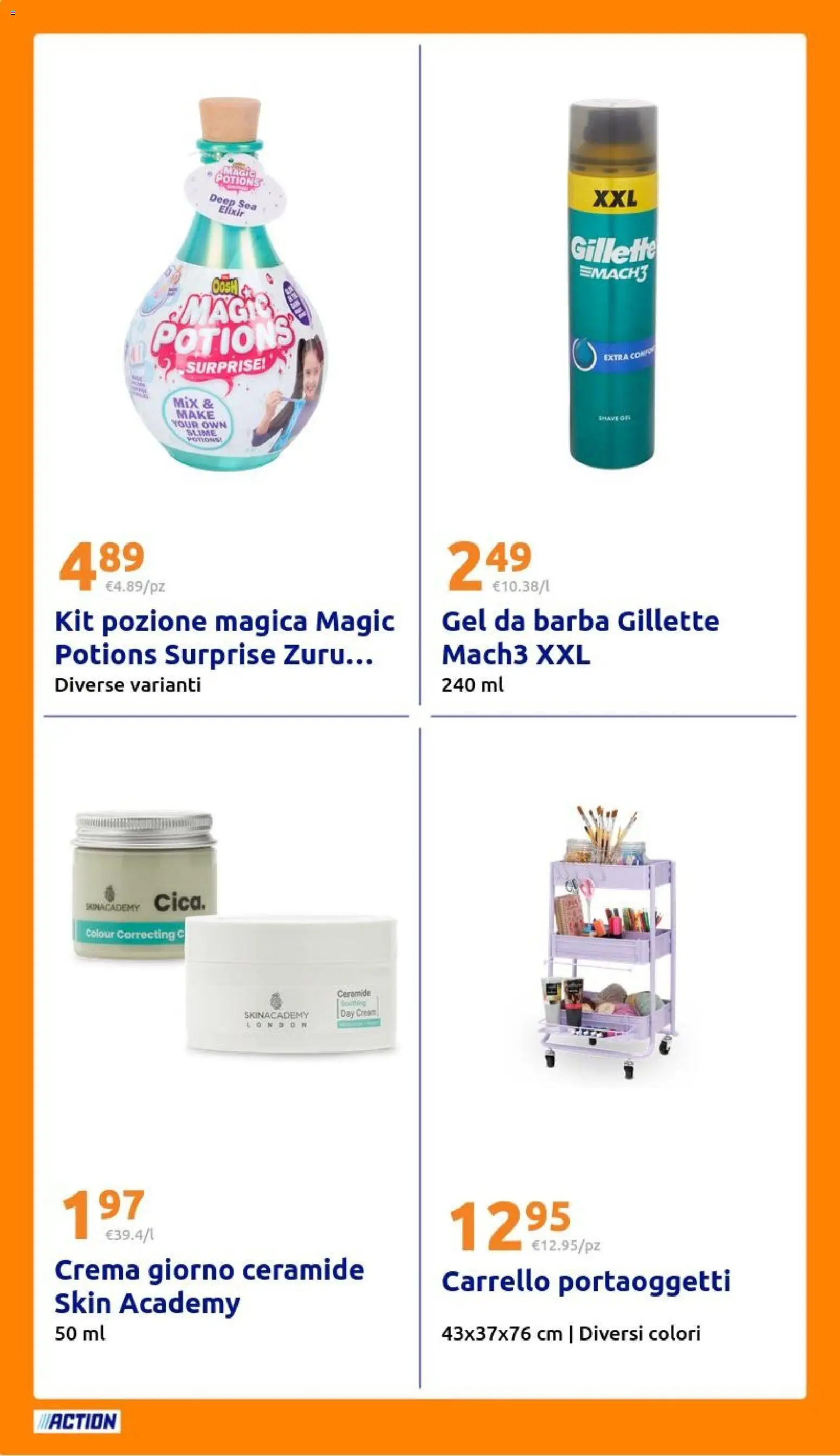 Volantino Action del 18.02.2026 | Pagina: 22 | Prodotti: Crema, Carrello