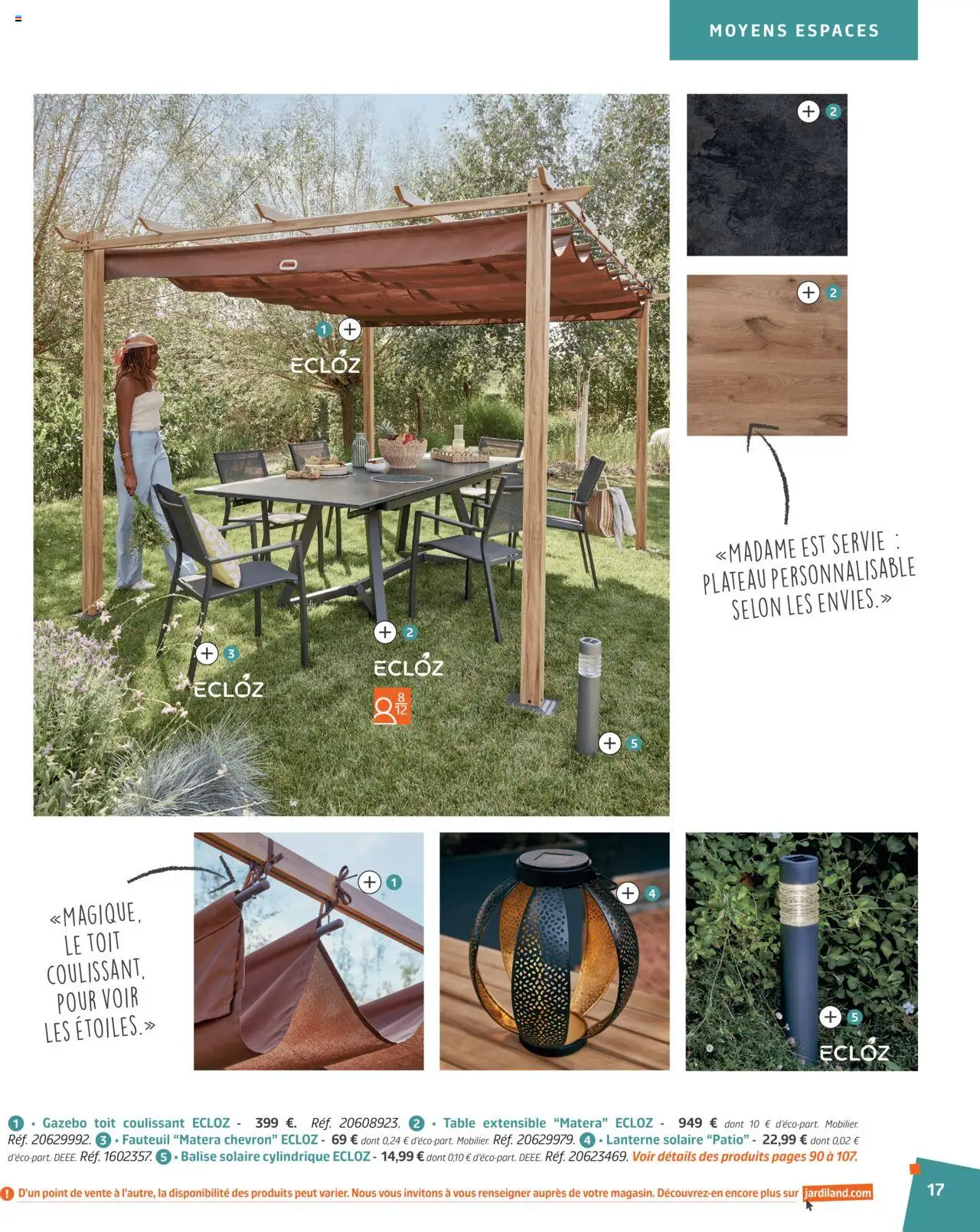  | Page: 17 | Produits: Plateau, Fauteuil