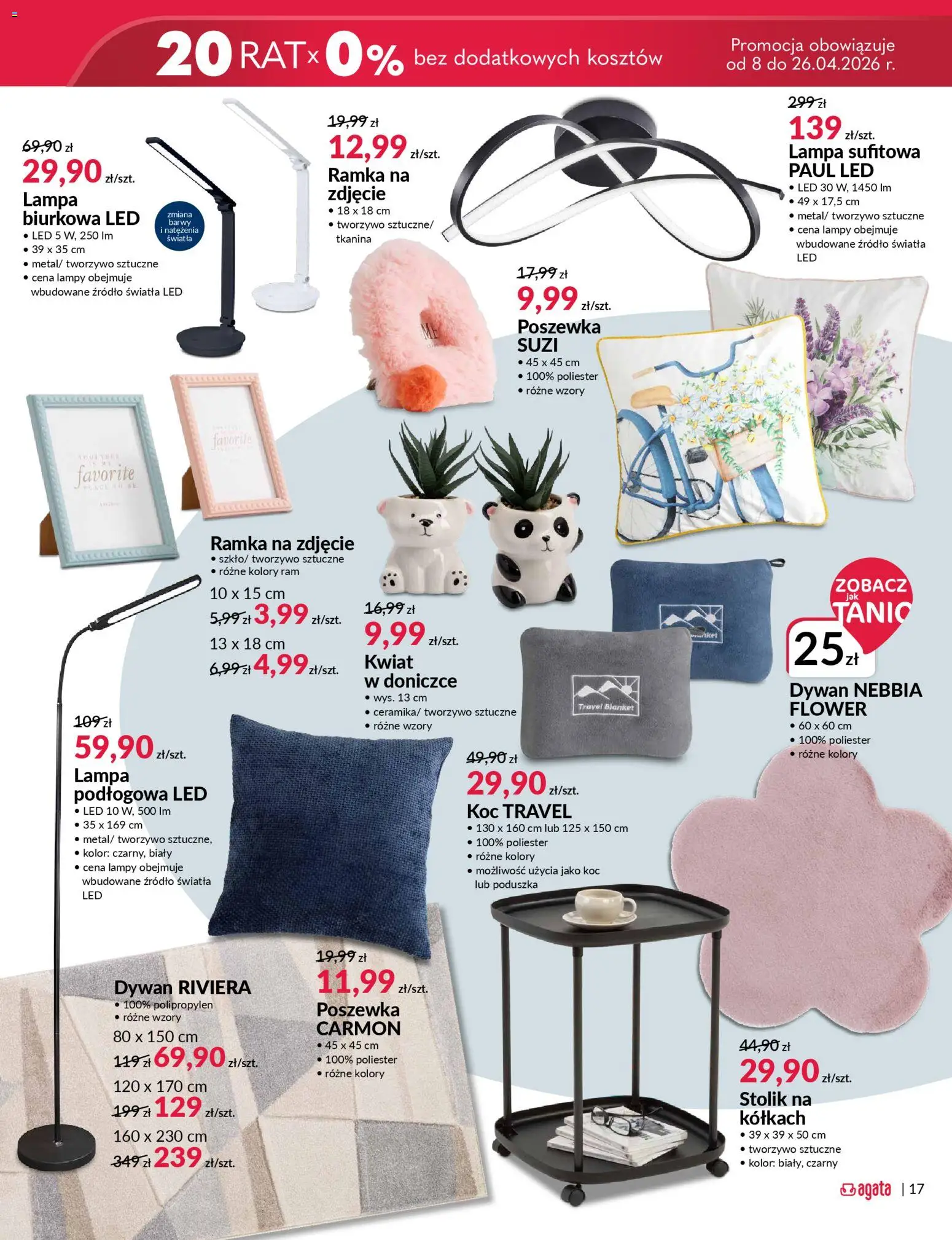 Salony Agata gazetka od 09.04.2026 | Strona: 17