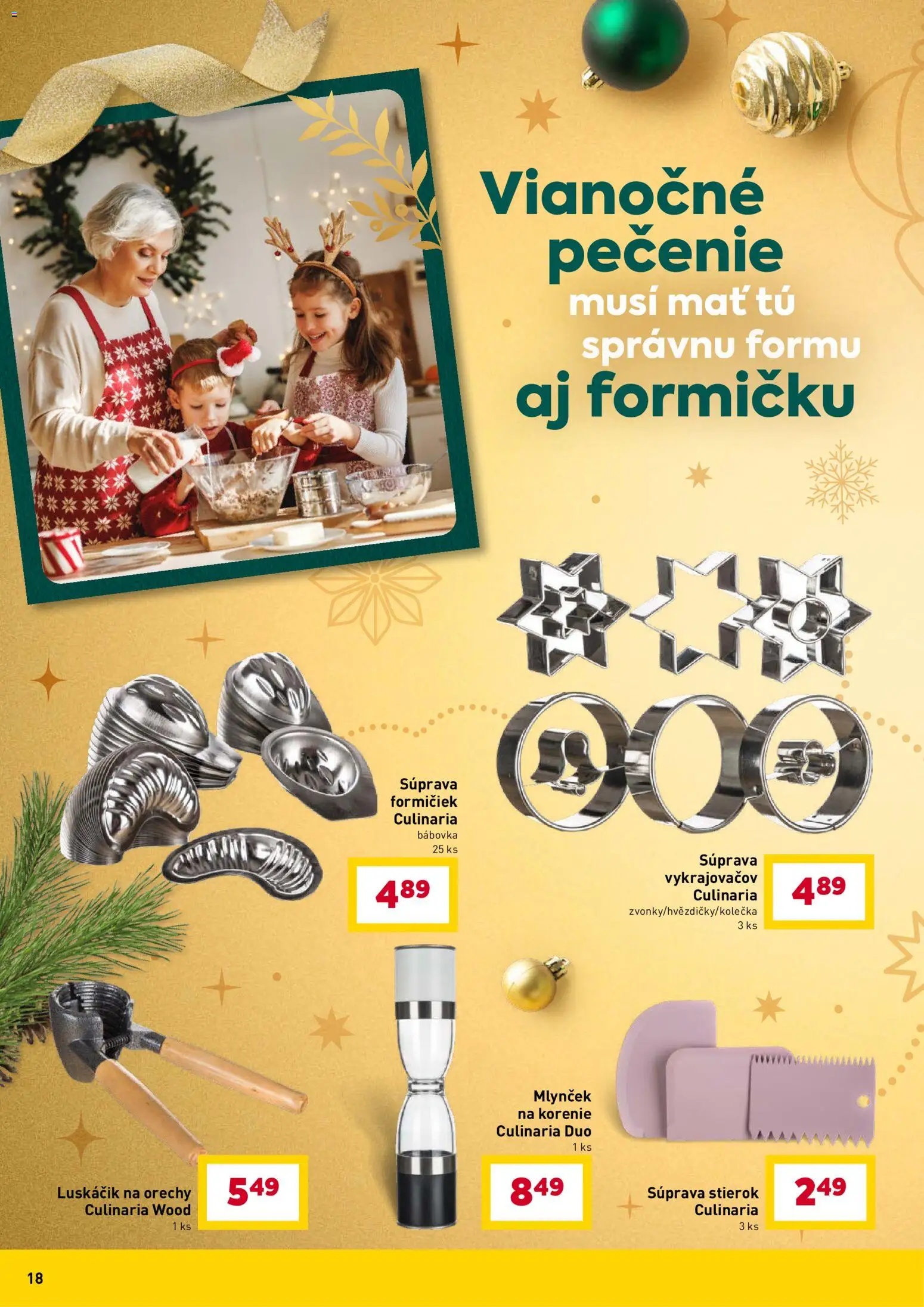 Nové Billa akcie – leták je platný od 12.12.2025 | Strana: 18 | Produkty: Orechy, Korenie, Mlynček