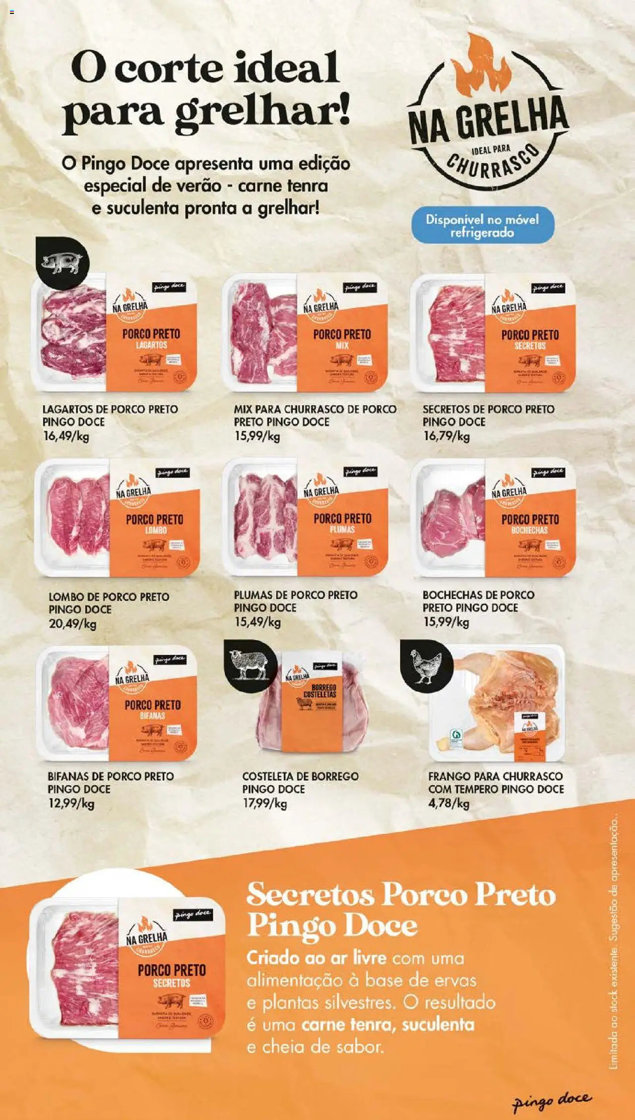 Pingo Doce folheto │ válido de 12.08.2025 | Página: 7 | Produtos: Lagartos de porco preto, Lagartos de porco, Base, Lombo