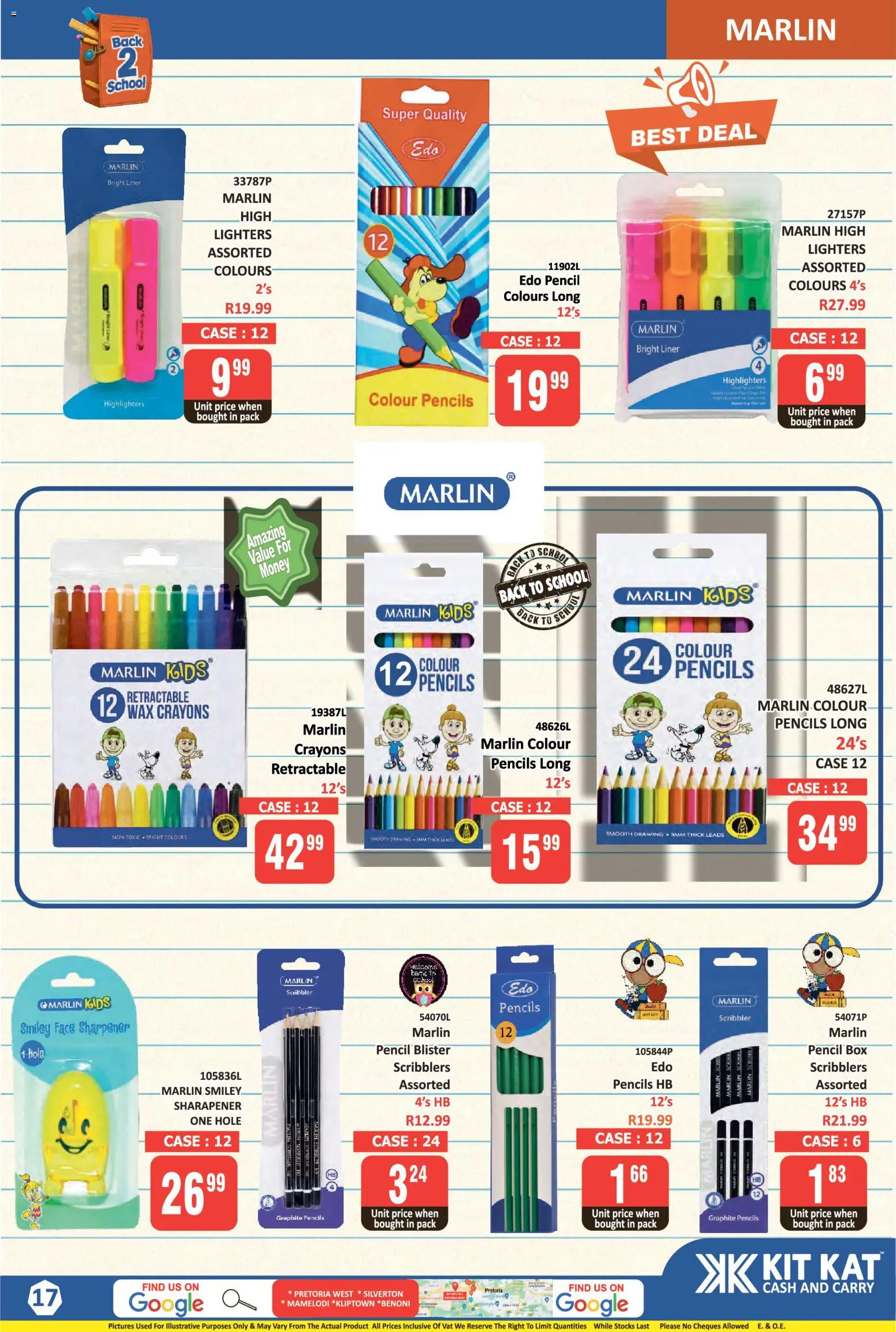 New KIT KAT Cash & Carry catalogue – valid from 02.11.2025 | Page: 17 | Products: Pencil, Case, Box, Wax