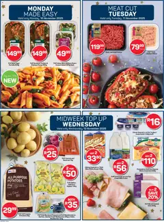 Pick n Pay specials catalogue – valid from 10.11.2025 | Page: 2 | Products: Bread, Bananas, Carrots, Salad