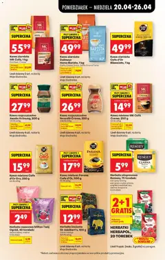 Pogląd oferty "Herbata ekspresowa Remsey, 75 torebek:, earl grey strong, earl grey z nutą cytryny, english breakfast tea, czarna klasyczna" - ważna od 20.04.2026 | Strona: 69