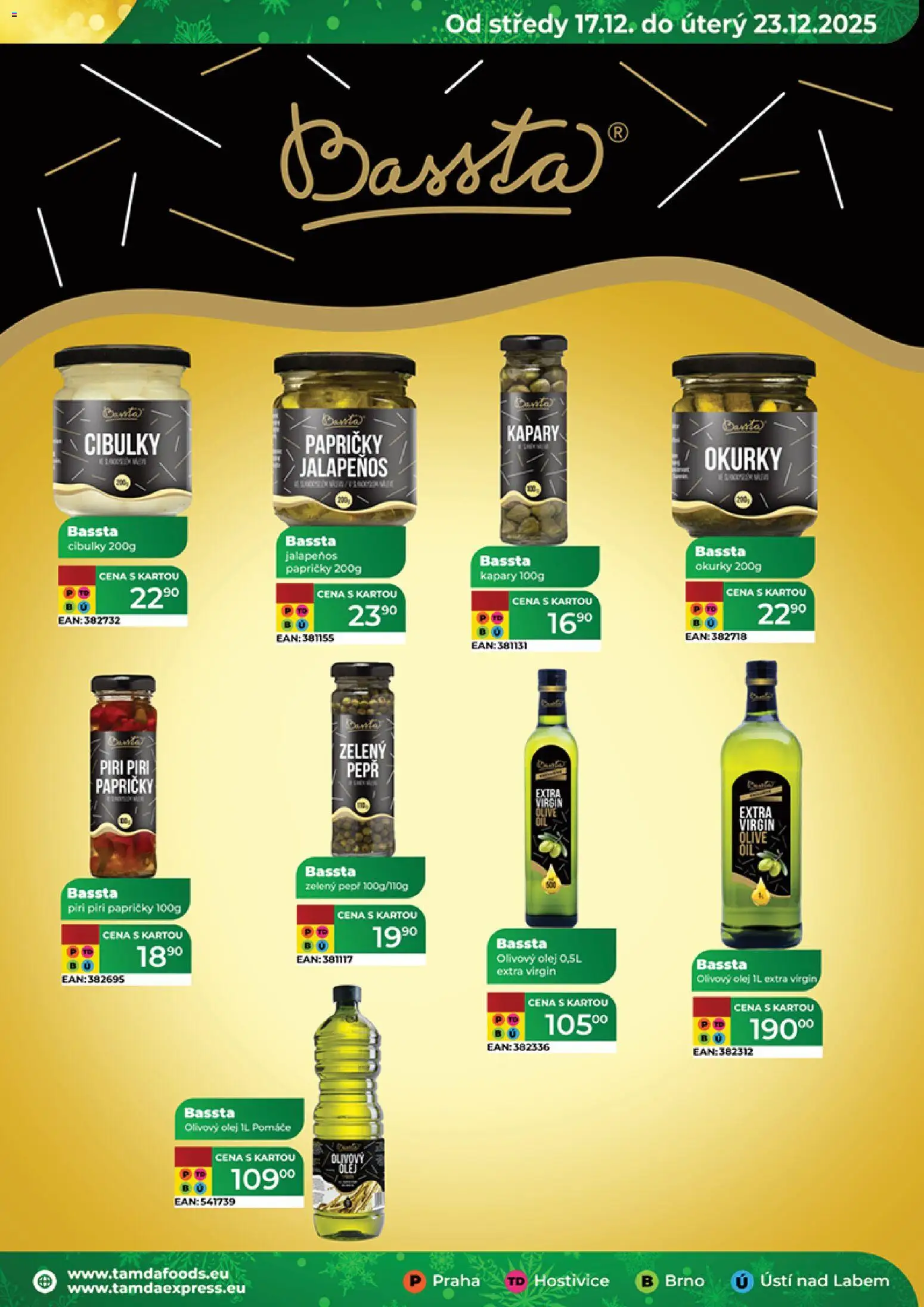 Tamda Foods leták od 17.12.2025 | Strana: 37 | Produkty: Olivový olej, Olej, Piri piri, Jalapeňos