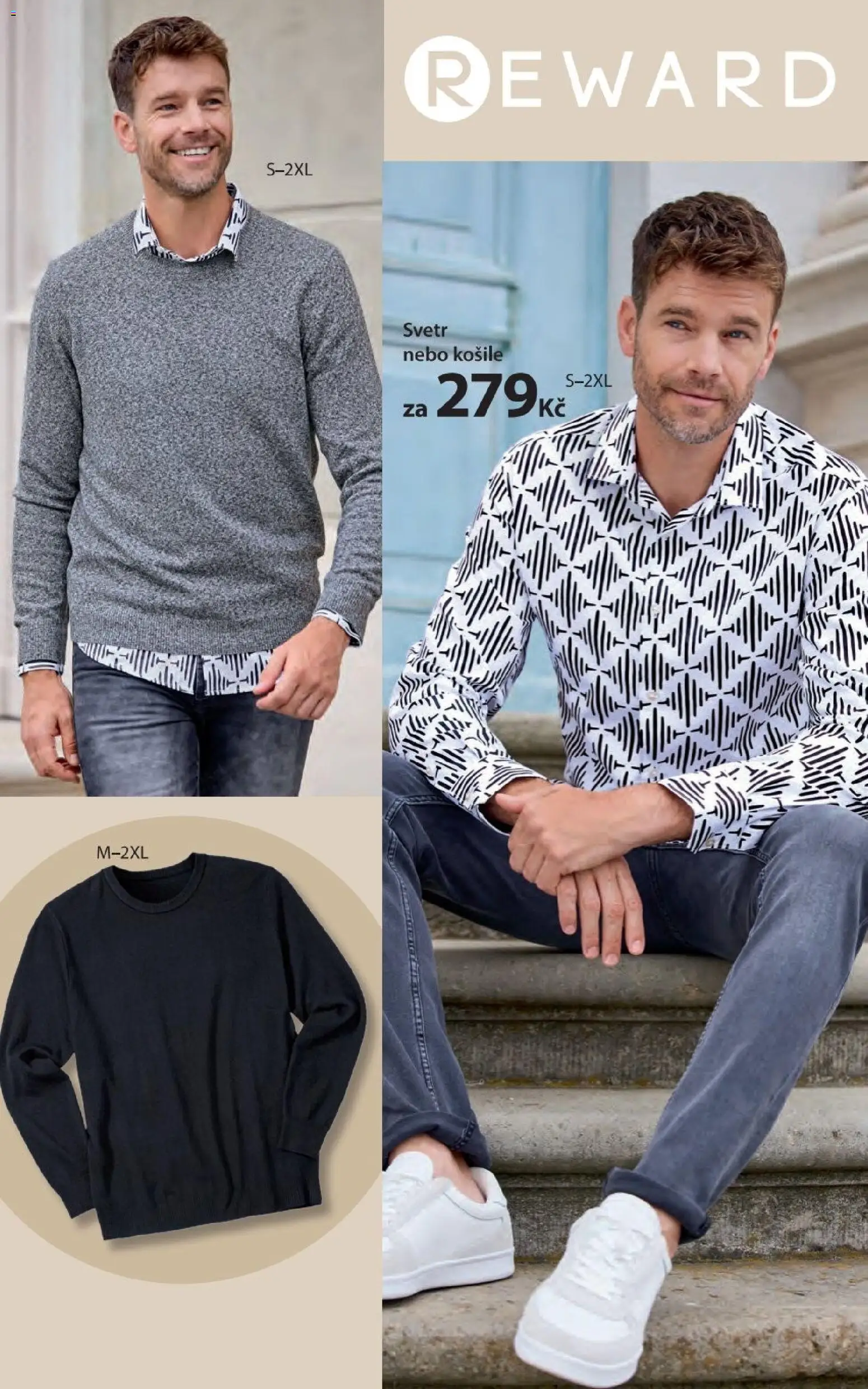 NKD leták od 30.10.2025 | Strana: 14 | Produkty: Košile, Svetr