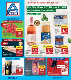 Aldi folder week 16 - Voorbeeld van een folder van Aldi, geldig van 13.04.2026