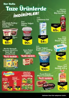 15.01.2026 tarihinden itibaren geçerli olan Onur Market kataloğu önizlemesi | Sayfa: 3