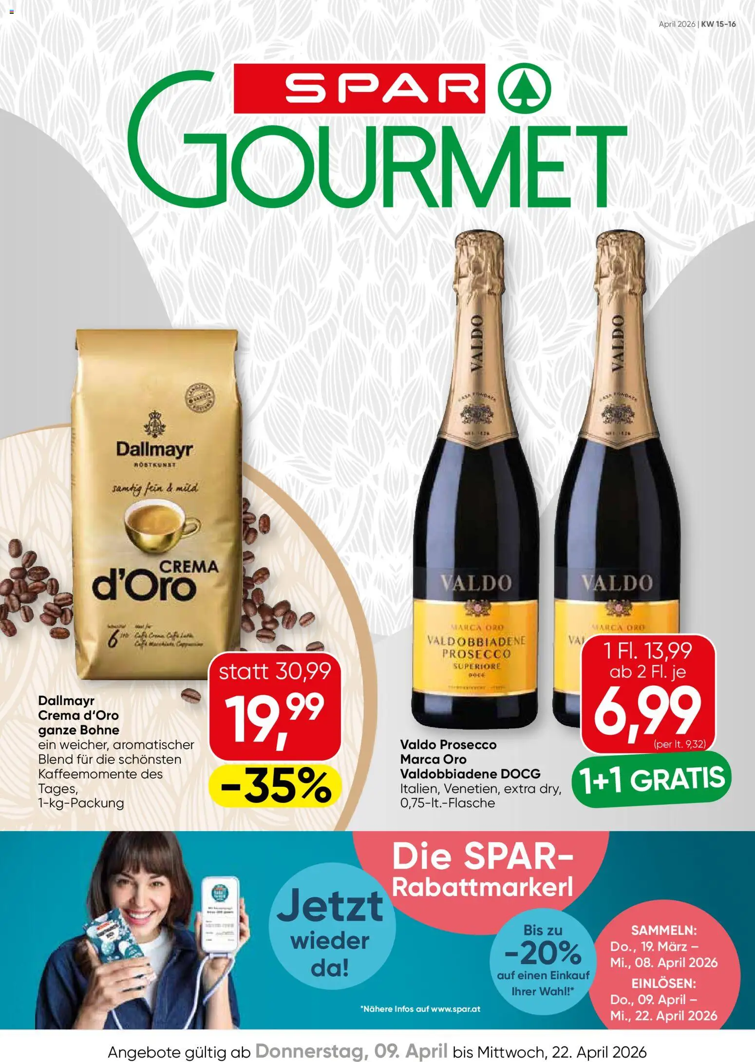 SPAR Gourmet Flugblatt gültig ab 09.04.2026 | Seite: 1