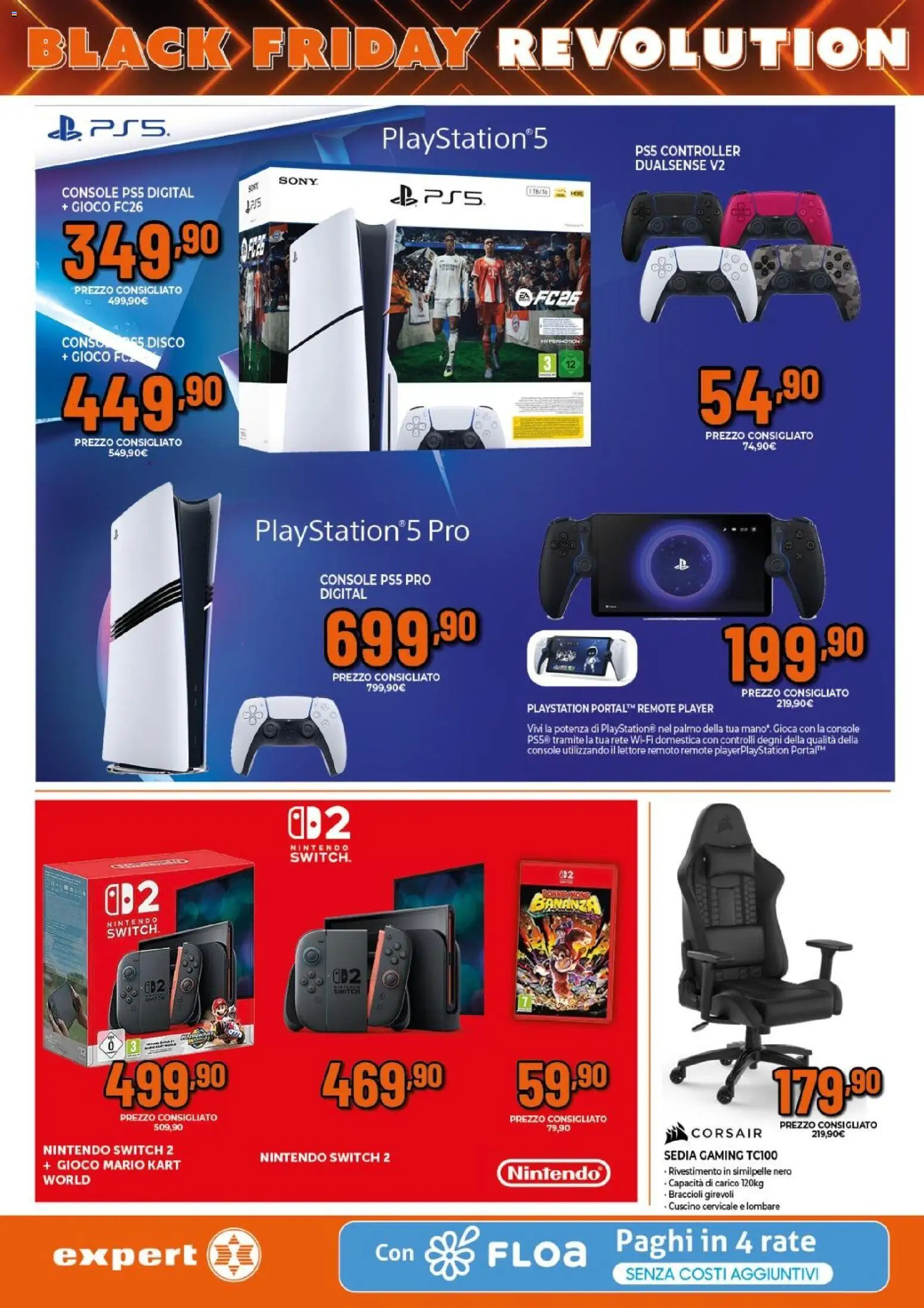 Volantino Expert del 24.11.2025 | Pagina: 12 | Prodotti: Gioco, Disco, Cuscino, Sedia