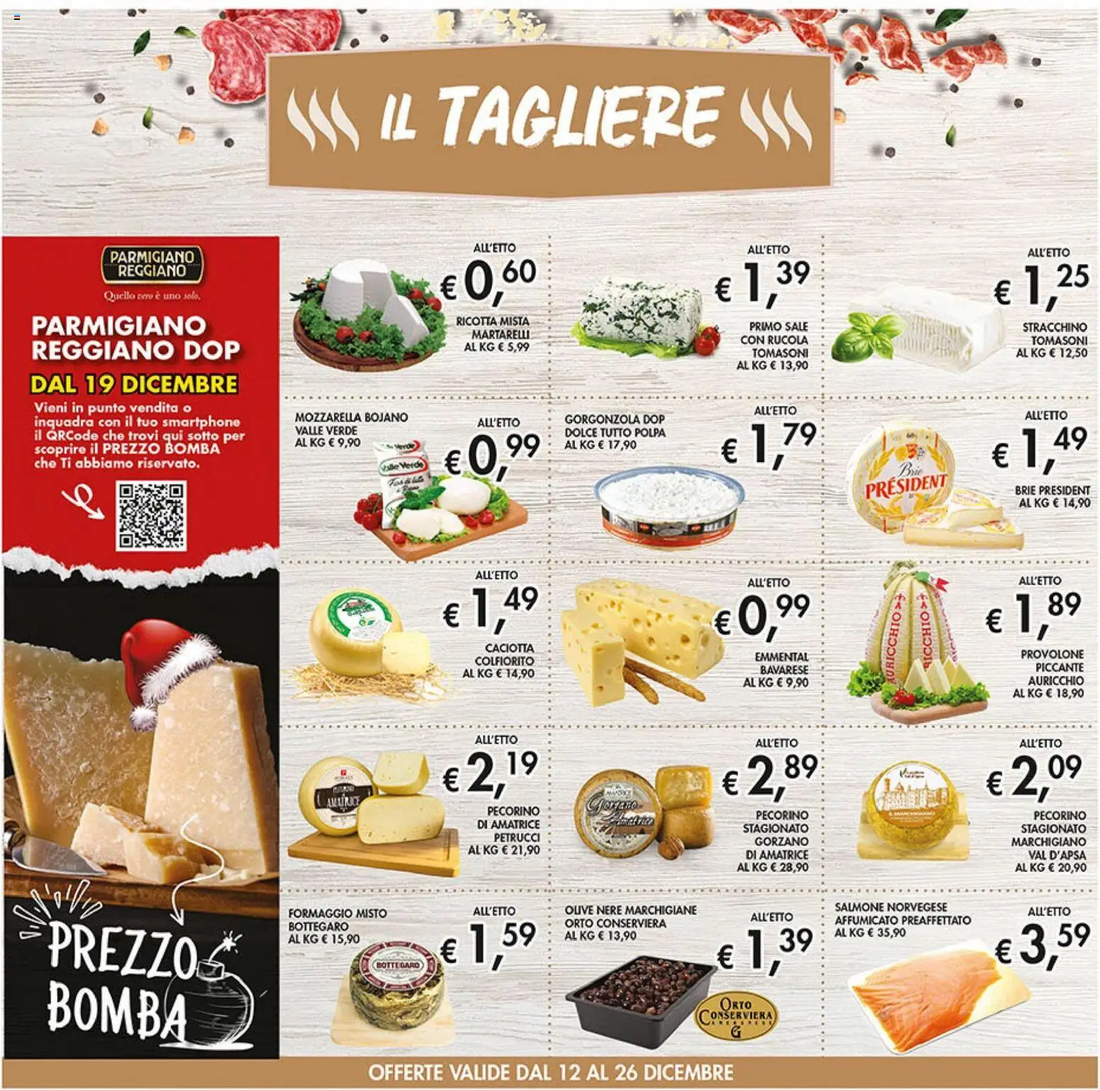 Volantino Coal del 12.12.2025 | Pagina: 6 | Prodotti: Formaggio, Stracchino, Parmigiano, Emmental