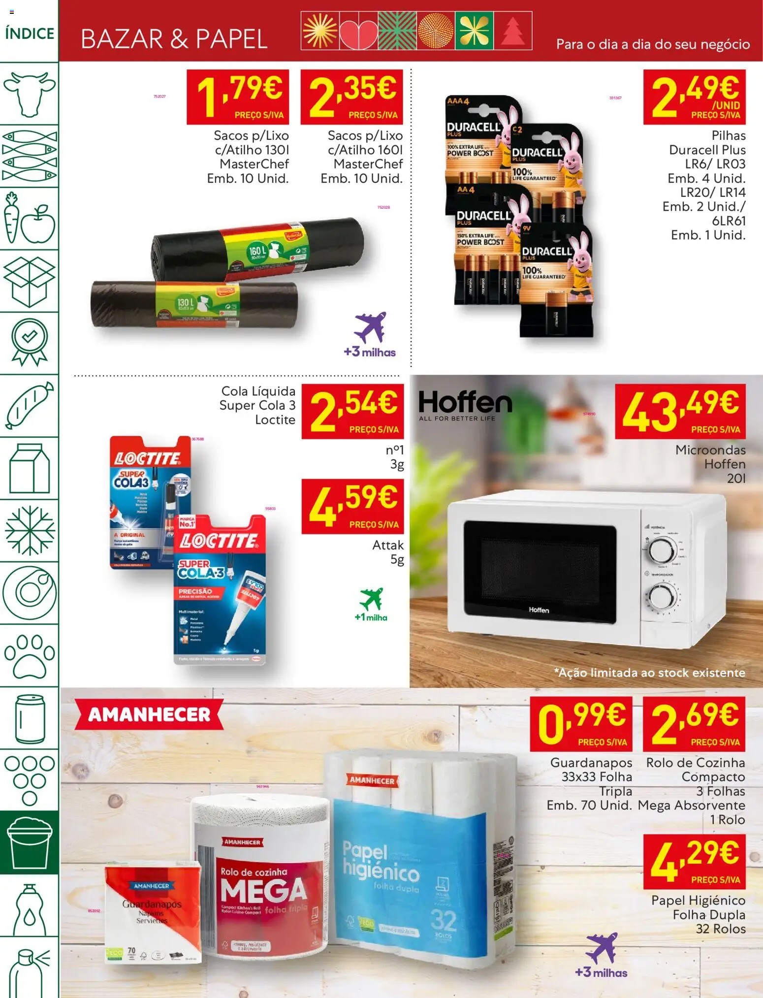 Recheio folheto │ válido de 11.11.2025 | Página: 42 | Produtos: Papel higiénico, Guardanapos, Pilhas, Microondas