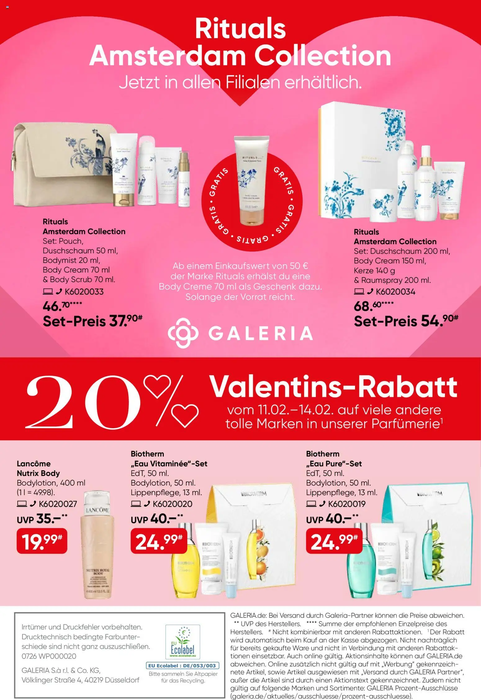 Galeria Karstadt Kaufhof Prospekt 	 – gültig ab 11.02.2026 | Seite: 32 | Produkte: Creme, Body Cream