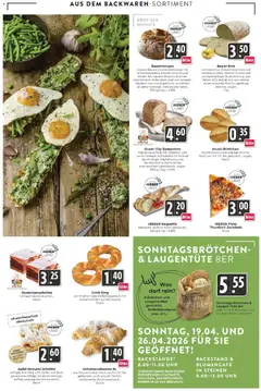 Edeka prospekt Schliengen	 ab 20.04.2026 gültig | Seite: 7 | Produkte: Bad, Croissant, Zwiebeln, Uhr
