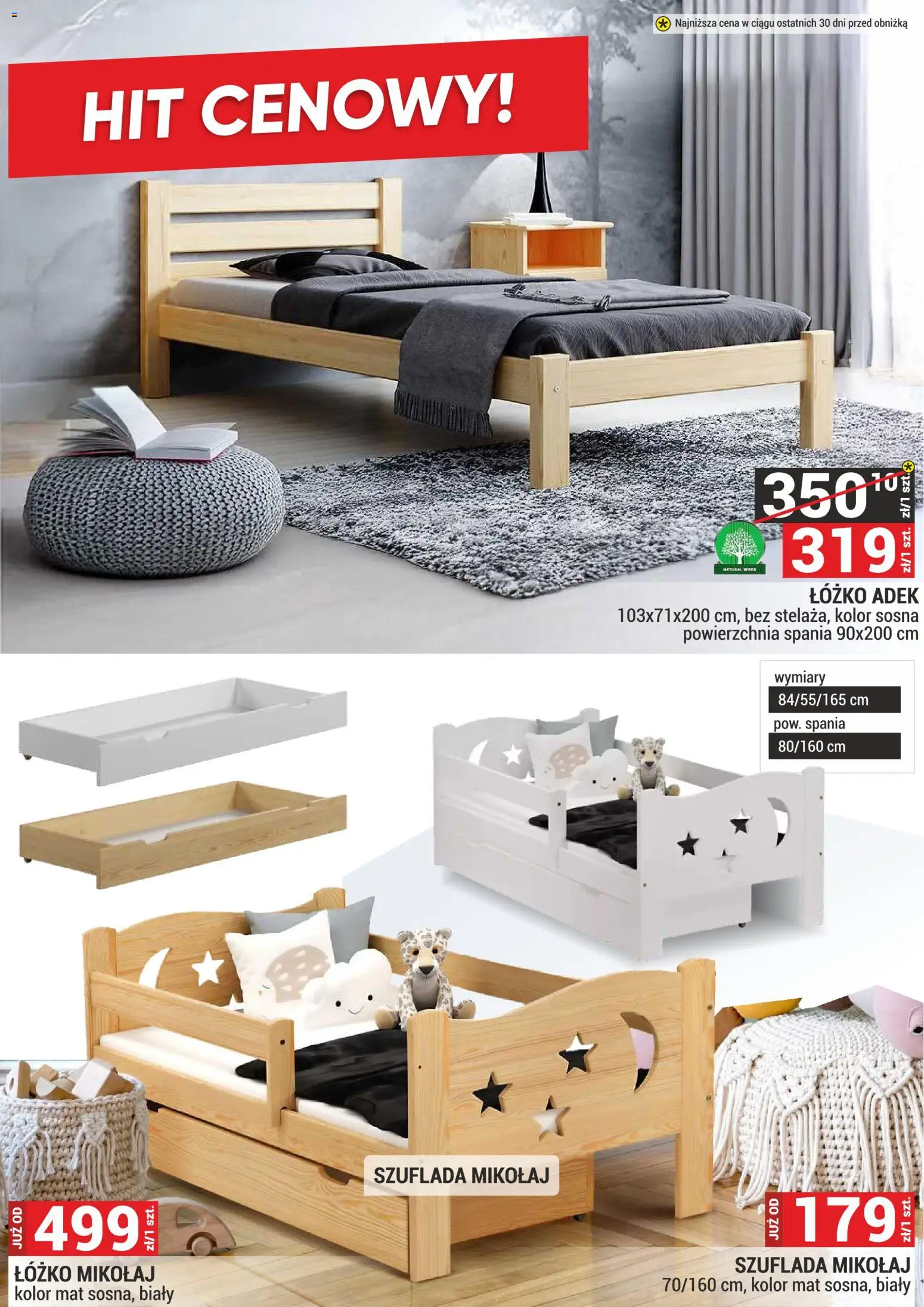 Merkury Market Gazetka - Meble, Wypoczynki, Materace od 01.11.2025 | Strona: 21 | Produkty: Łóżko