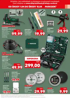 Náhled letáku Kaufland Polsko leták - Złap okazje od 01.04.2026 | Strana: 11 | Produkty: Parkside, Adaptér, LED