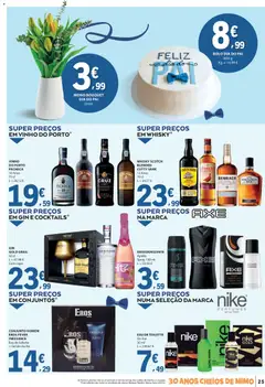 Pré-visualização E.Leclerc folheto válido de 12.03.2026 | Página: 25 | Produtos: Perfumes, Flores, Desodorizante, Gin
