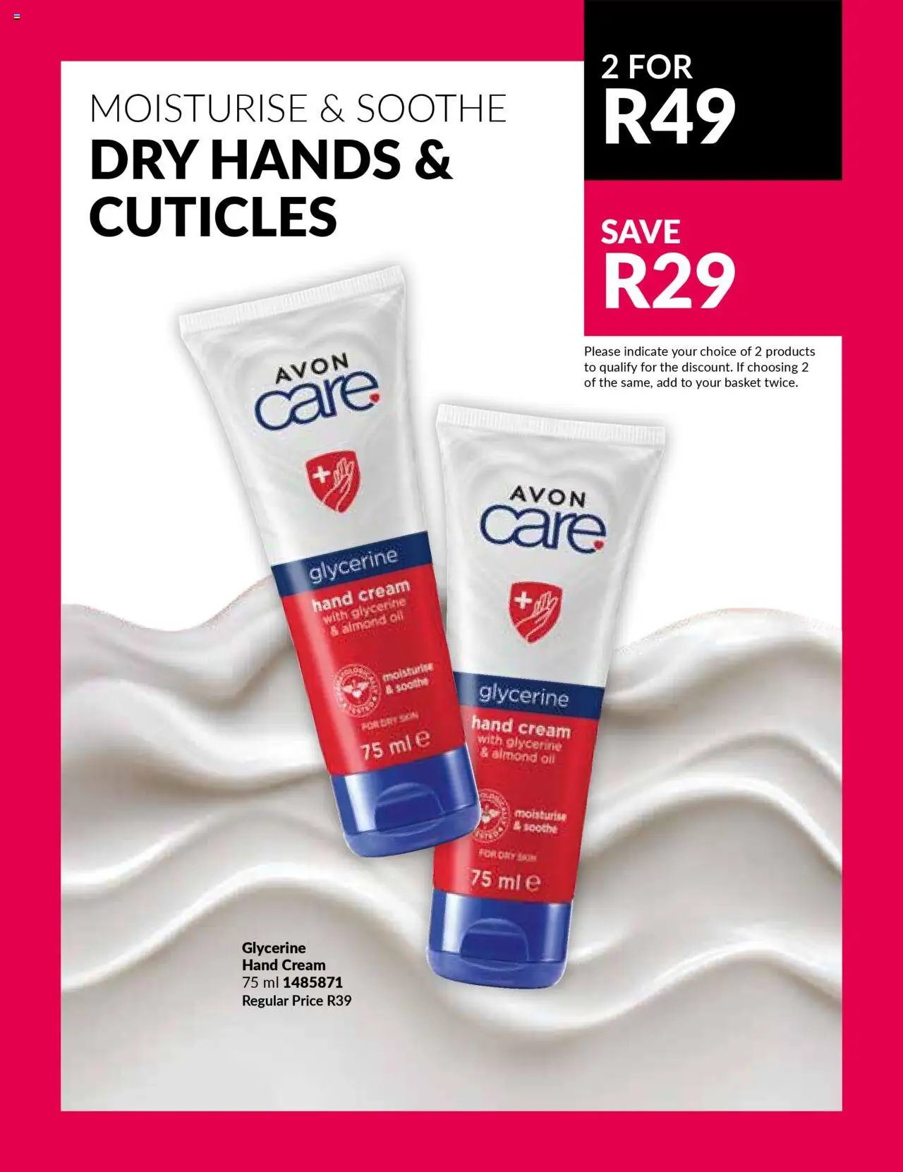 Avon - Womens Month │ valid from 14.08.2025 | Page: 13 | Products: Basket, Oil, Cream, Hand cream