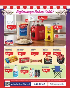 23.04.2026 tarihinden itibaren geçerli olan Seç Market kataloğu önizlemesi