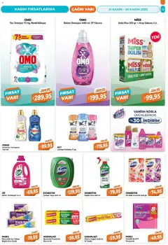 21.11.2025 tarihinden itibaren geçerli olan Çağrı Market kataloğu önizlemesi | Sayfa: 12 | Ürünler: Arap sabunu, Çöp torbası, Yumuşatıcı, Soda