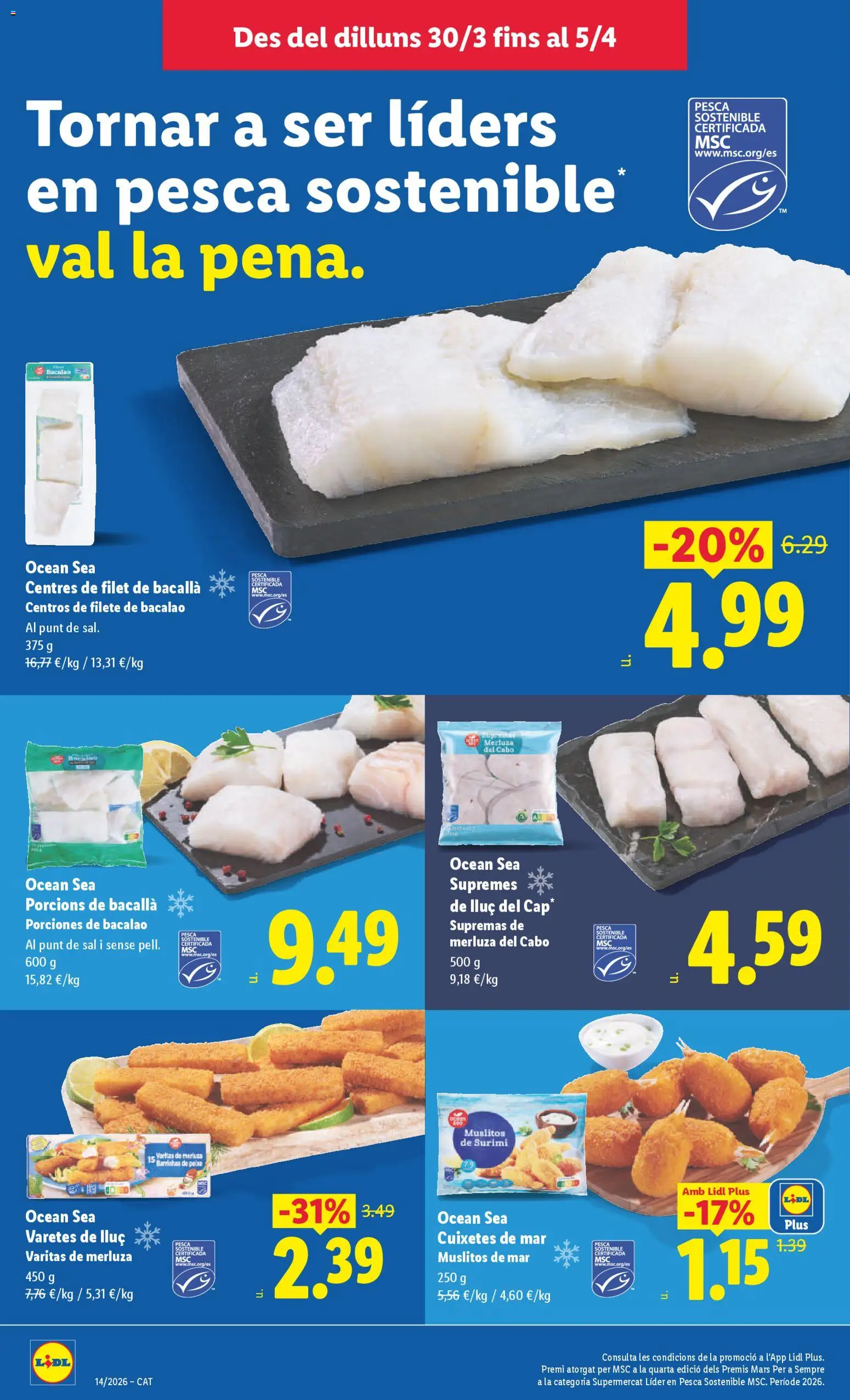 Lidl folleto │ válido desde el 30.03.2026 | Página: 6 | Productos: Filete