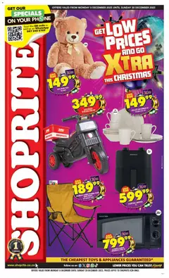 Shoprite specials catalogue – valid from 08.12.2025
