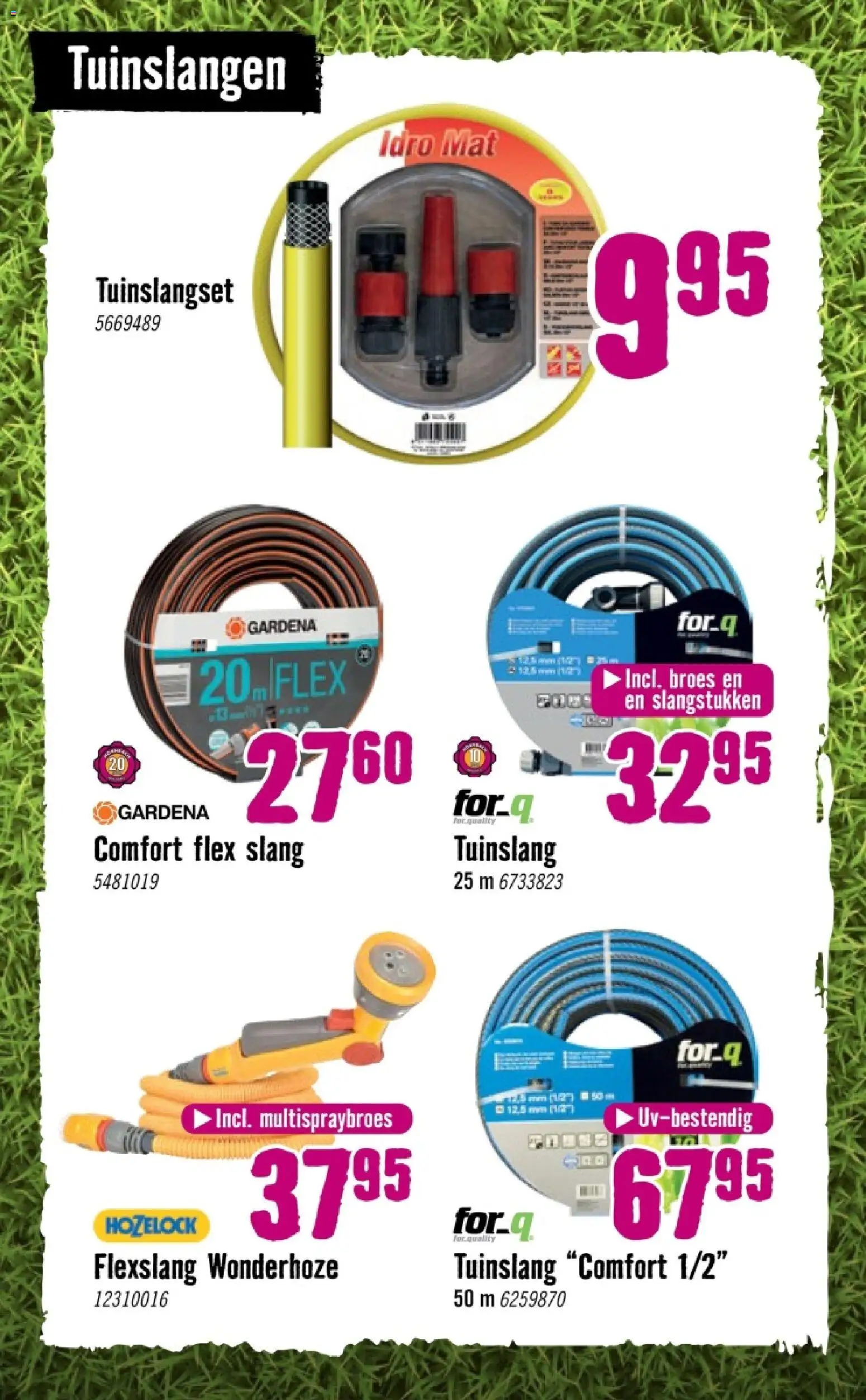 {H1} | Pagina: 34 | Producten: Tuinslang