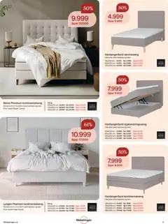 Forhåndsvisning av Møbelringen kundeavis gyldig fra 24.03.2026 | Side: 11 | Produkter: Overmadrass, Kontinentalseng, Seng