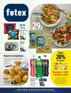 Føtex - Tilbudsavis gyldig fra 10.10.2025