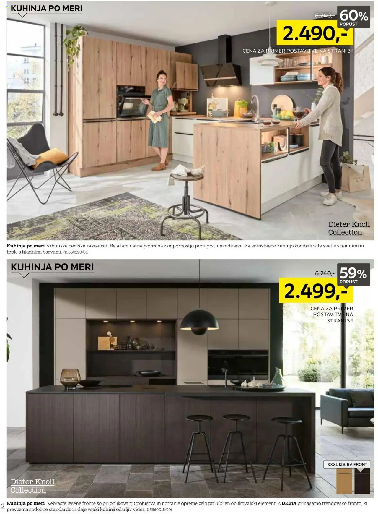 Novi XXXL Lesnina katalog ponudbe – veljaven od 01.09.2025 | Stran: 2 | Izdelki: Kuhinja