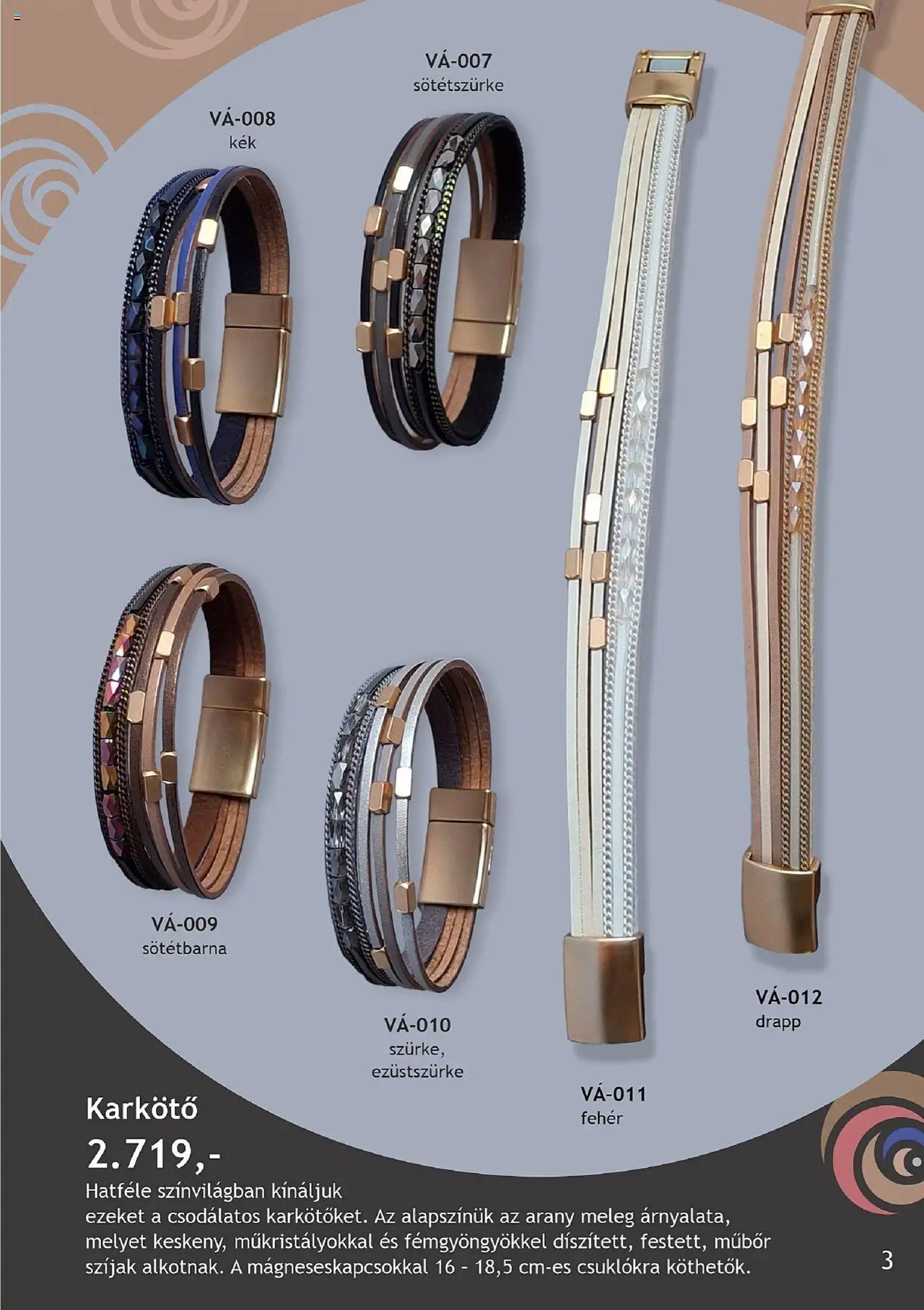 Betly akciós ujság - amely érvényes a következő dátumtól: 26.08.2025 | Oldal: 3 | Termékek: Karkötő