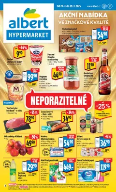 Náhled letáku Albert leták - Hypermarket od 23.07.2025