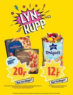 Forhåndsvisning av Coop Prix kundeavis gyldig fra 02.02.2026 | Side: 13 | Produkter: Pizza, Smågodt, Nattkräm