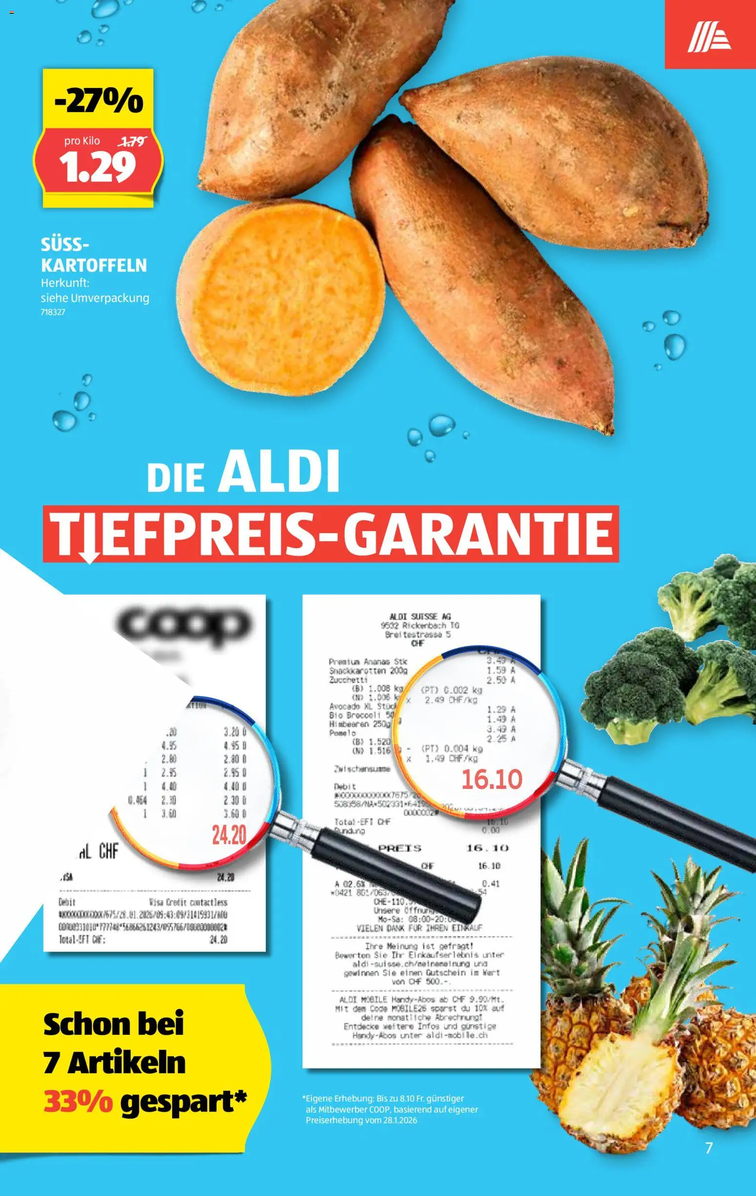 Aldi aktionen – gültig ab 12.03.2026 | Seite: 8 | Produkte: Avocado, Ananas, Kartoffeln