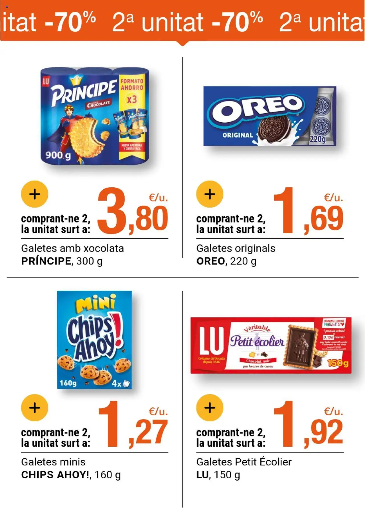 Bonpreu folleto │ válido desde el 23.09.2025 | Página: 64 | Productos: Chocolate, Φρυγανιές σικάλεως