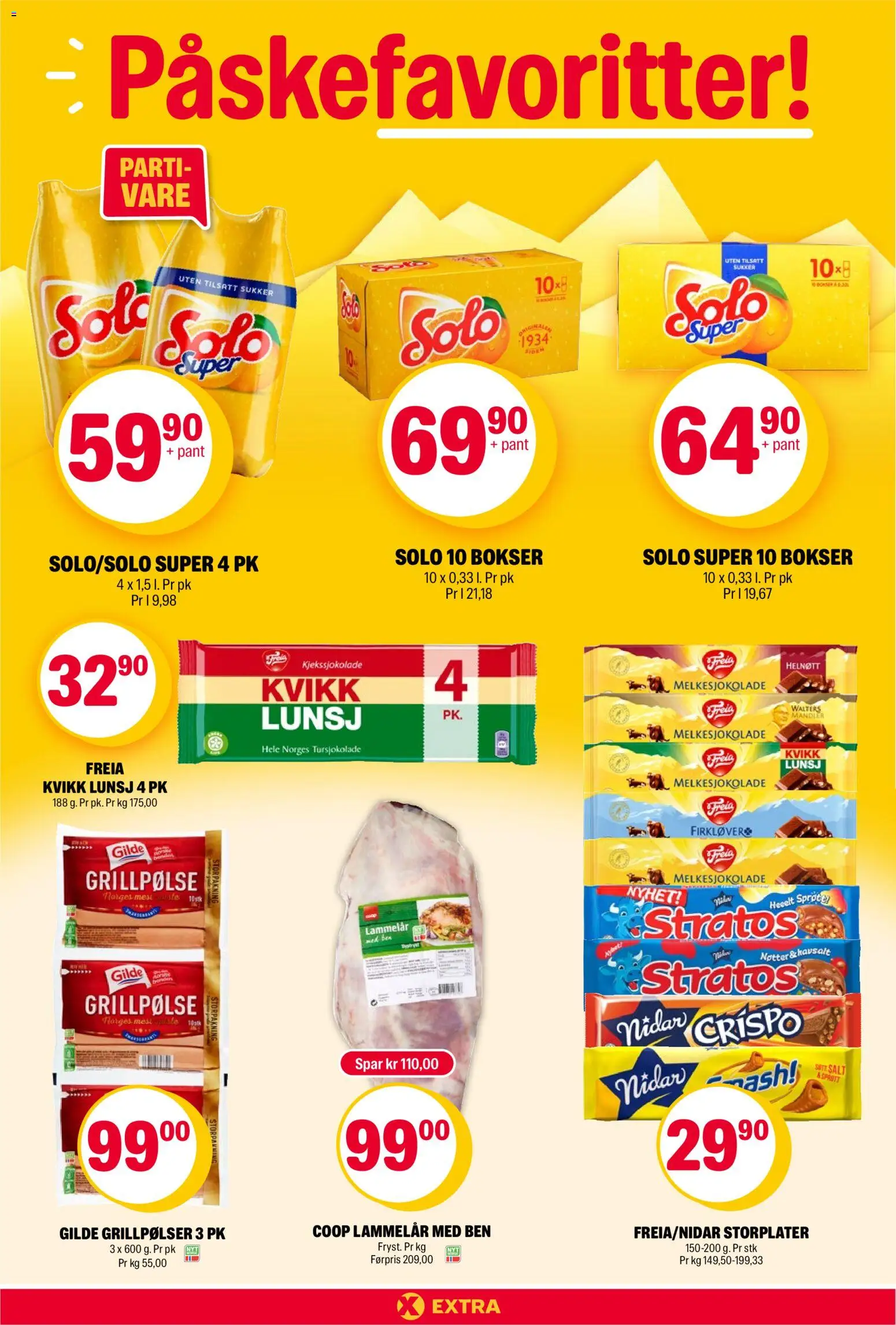 {H1} | Side: 4 | Produkter: Sukker, Cordon bleu, Bancă, Mandler