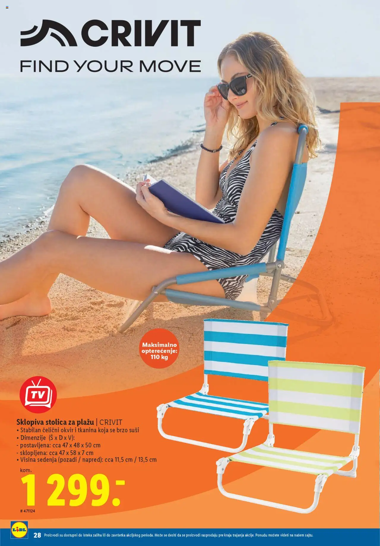 Lidl katalog - važi od 29.05.2025 | Strana: 28 | Proizvode: Stolica