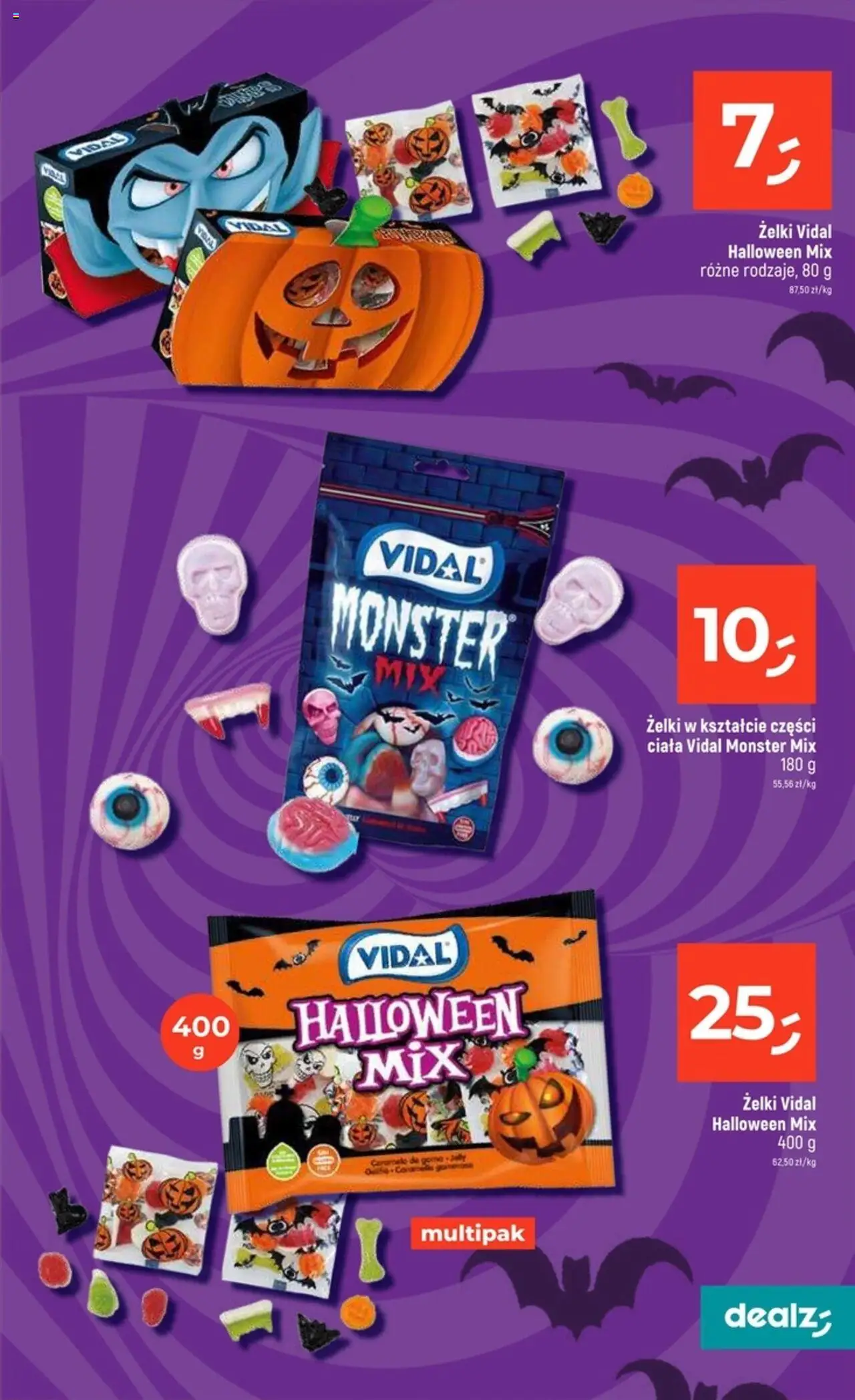 Dealz Gazetka - Upiornie niskie ceny od 11.09.2025 | Strona: 5 | Produkty: Żelki