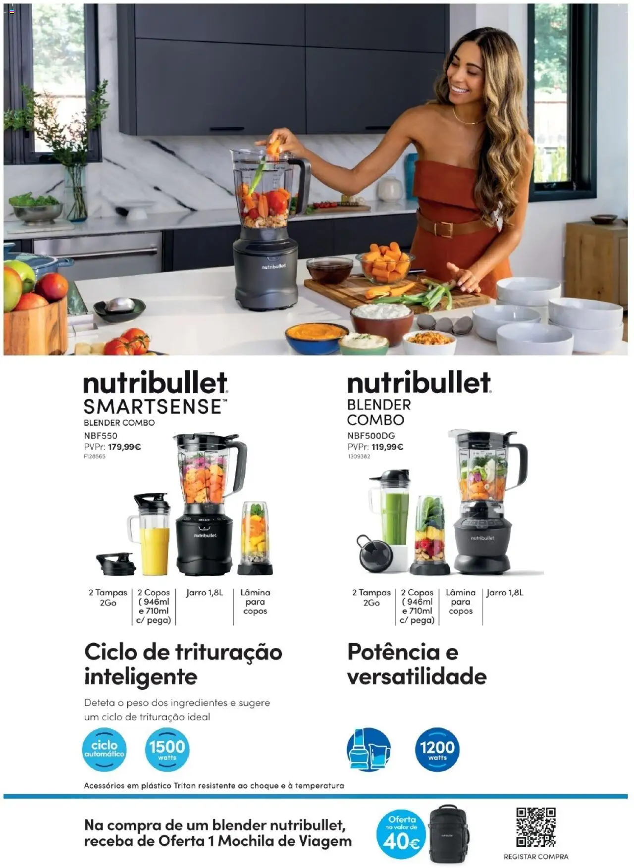 Radio Popular - Folheto Especial Nutribullet │ válido de 04.08.2025 | Página: 3 | Produtos: Mochila, Copos