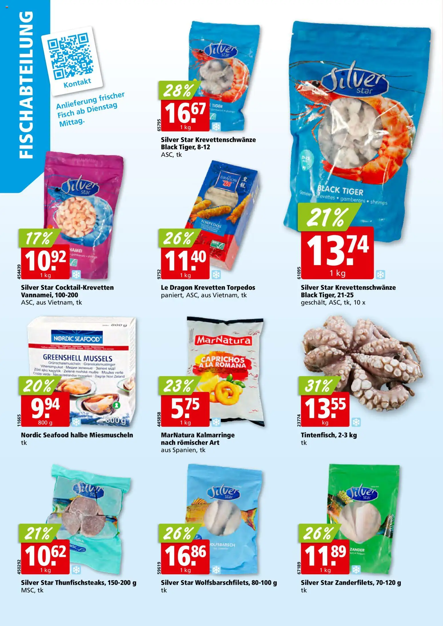 Aligro aktionen Schlieren, Gossau SG, Frauenfeld, Rapperswil-Jona, Sargans, Bern, Brüttisellen, Pratteln, Emmen, Spreitenbach – gültig ab 13.04.2026 | Seite: 4 | Produkte: Fisch