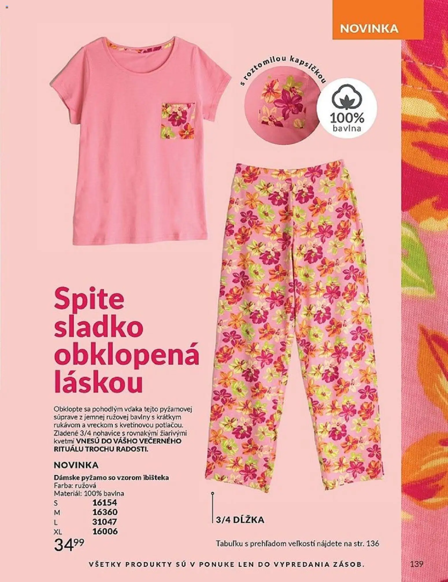 Nové Avon akcie – leták je platný od 01.02.2026 | Strana: 139 | Produkty: Nohavice, Pyžamo