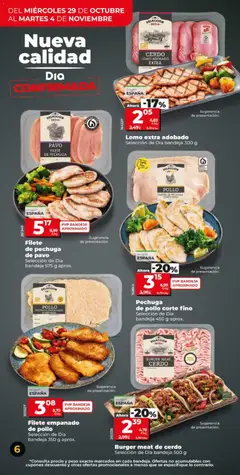 Vista previa CERDO LOMO ADOBADO EXTRA, Lomo adobado extra válido desde el 29.10.2025 | Página: 6