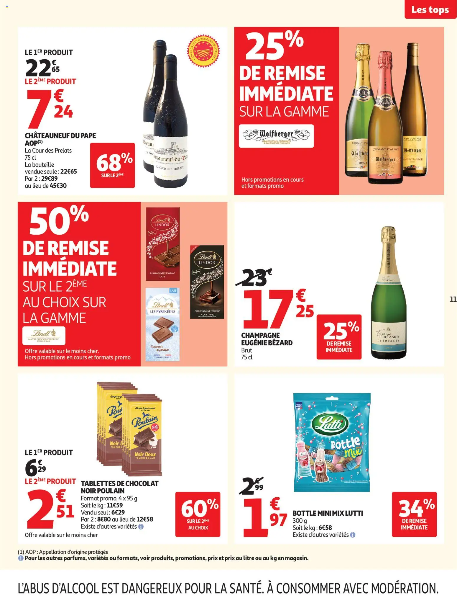 {H1} | Page: 11 | Produits: Champagne, Crémant, Lait, Crémant d'alsace