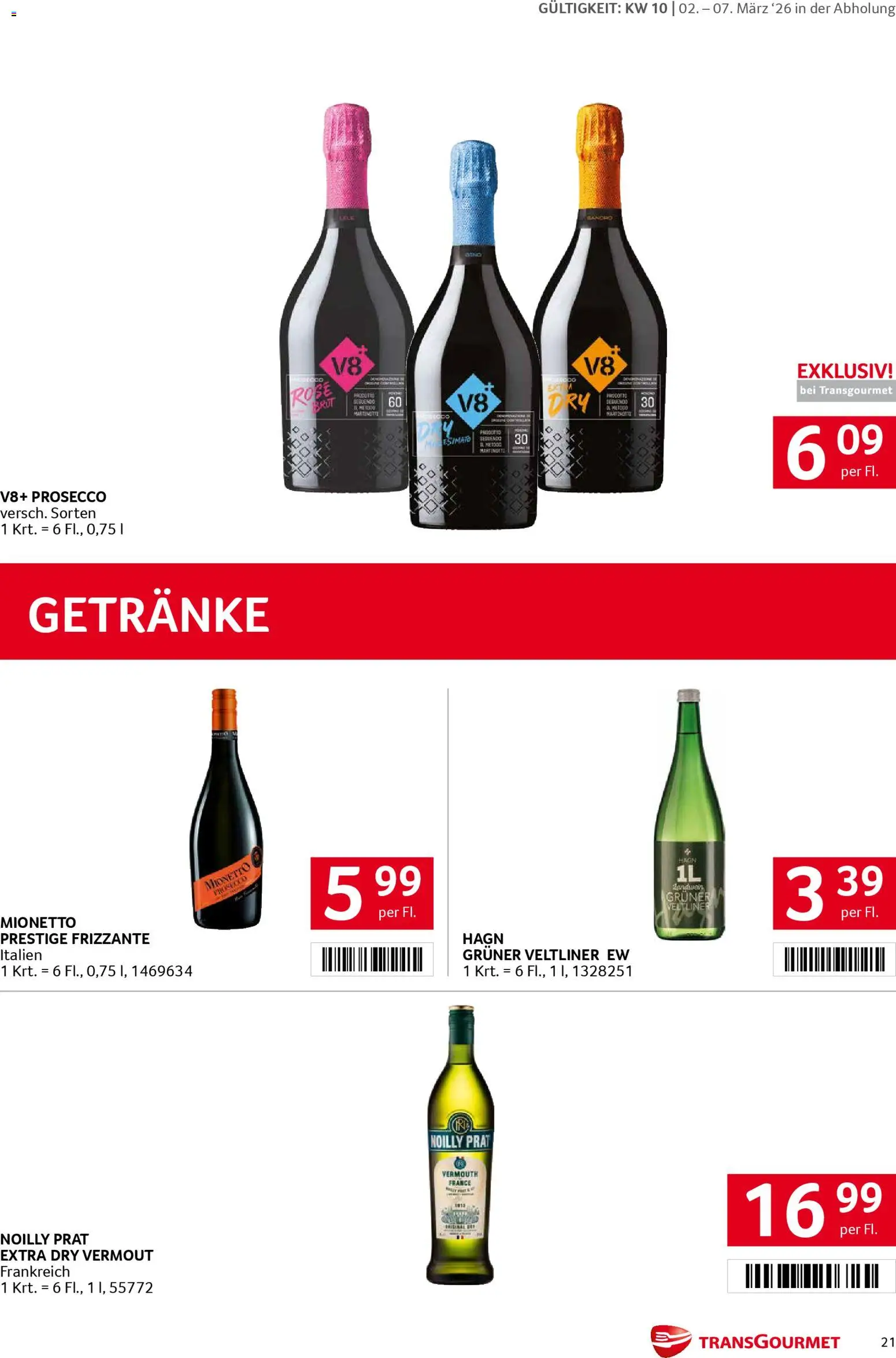 Transgourmet Flugblatt gültig ab 02.03.2026 | Seite: 20