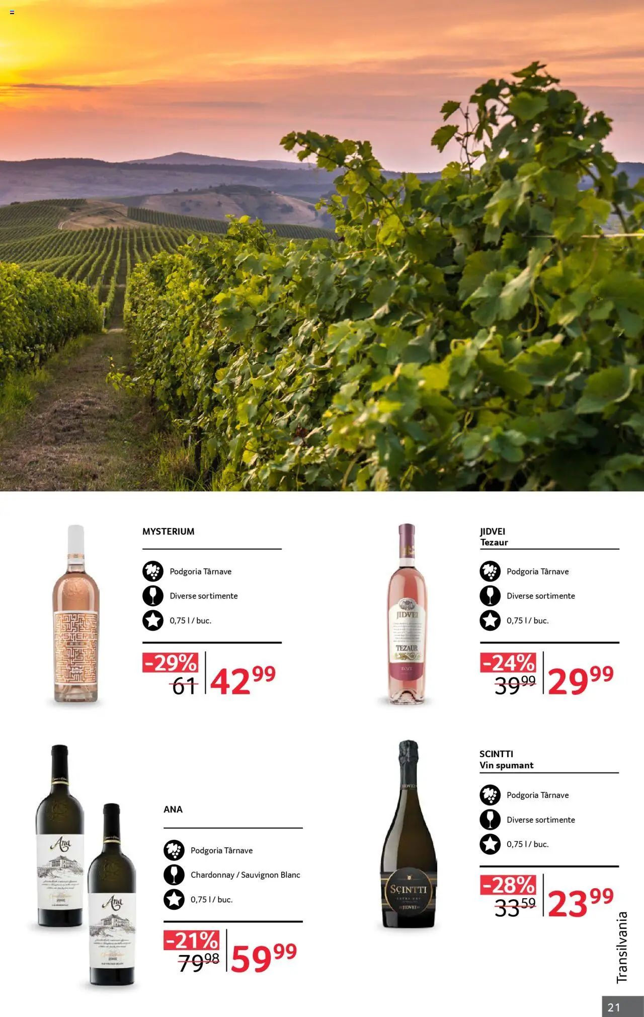 Noul catalog Selgros – valabil de la 01.10.2025 | Pagină: 21 | Produse: Vin